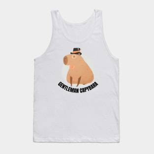 Gentlemen capybara Tank Top
